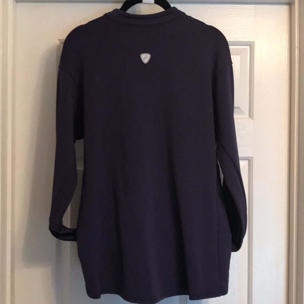 Asics Quarter Zip Pullover Mock Neck Running Jack… - image 5